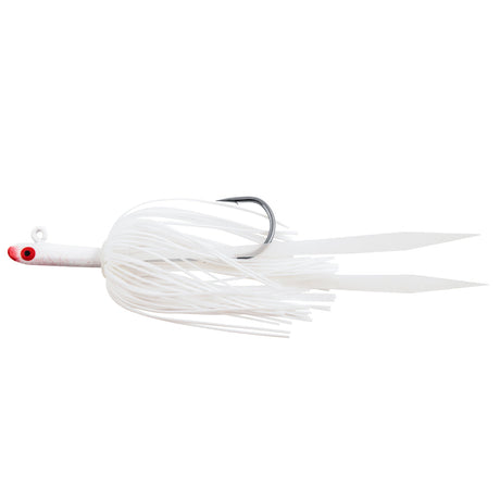 Glass Minnow Jig with Silicone Skirt