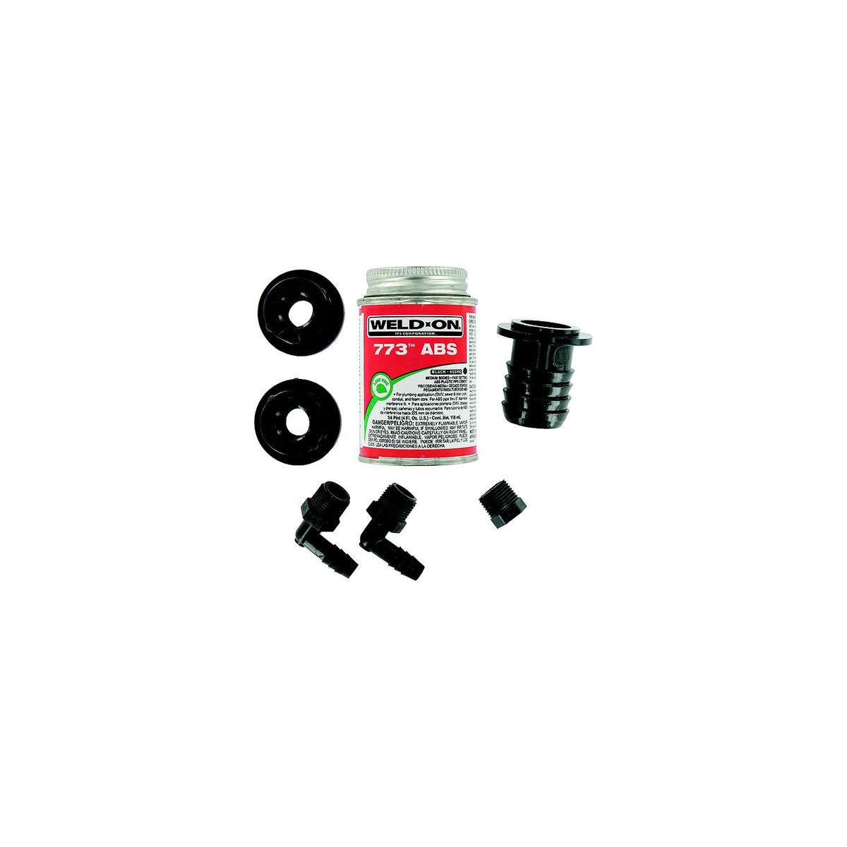 ABS Tank Fill Kit, Straight Barbed Fill