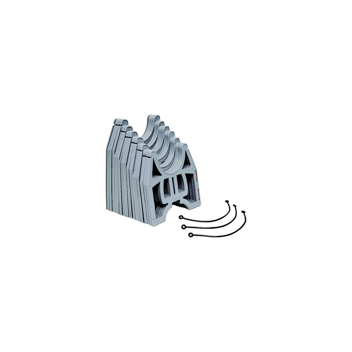 Valterra 10' Standard Slunky RV Drain Hose Support, Grey