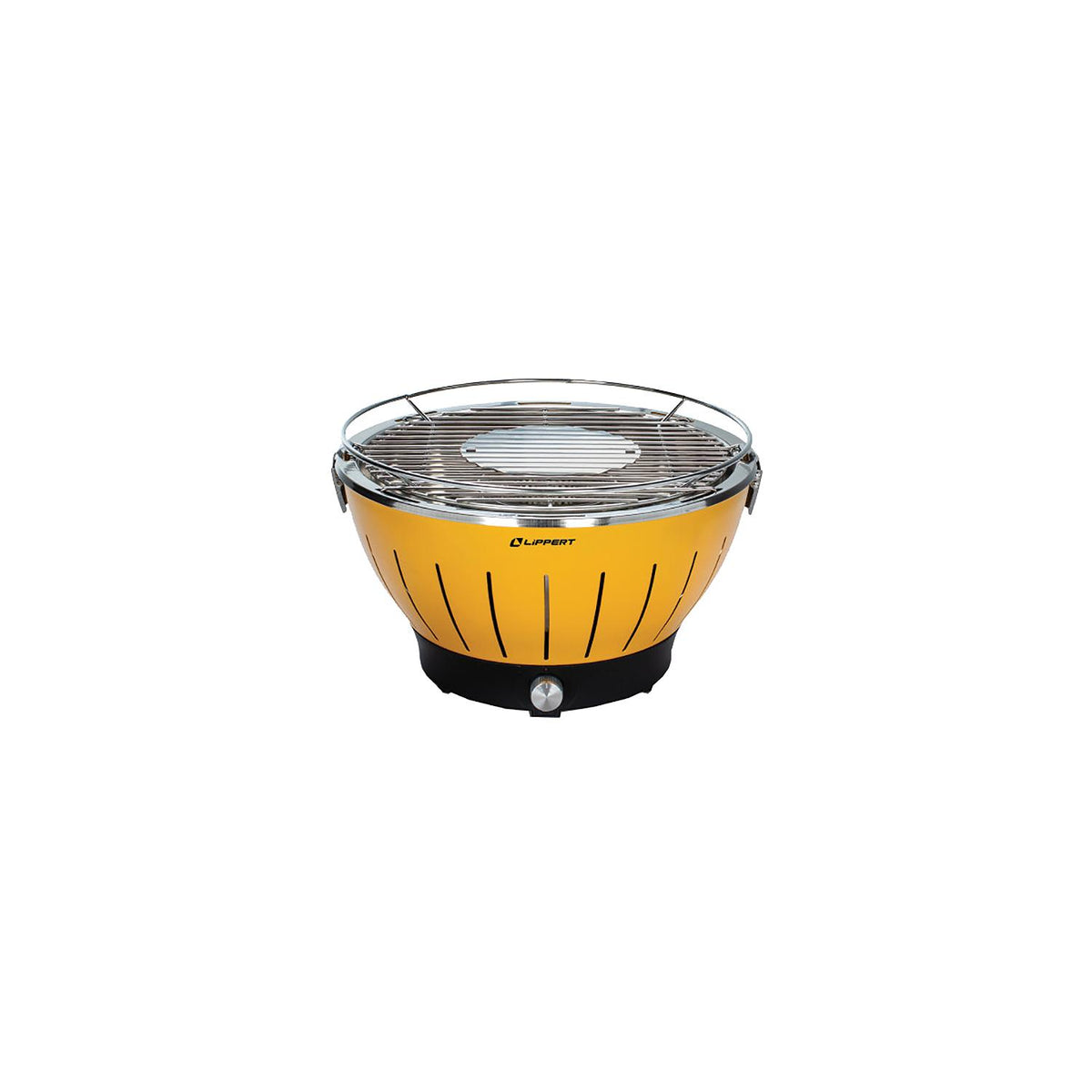 Lippert 2021106514 Odyssey  Portable Charcoal Grill, Amber