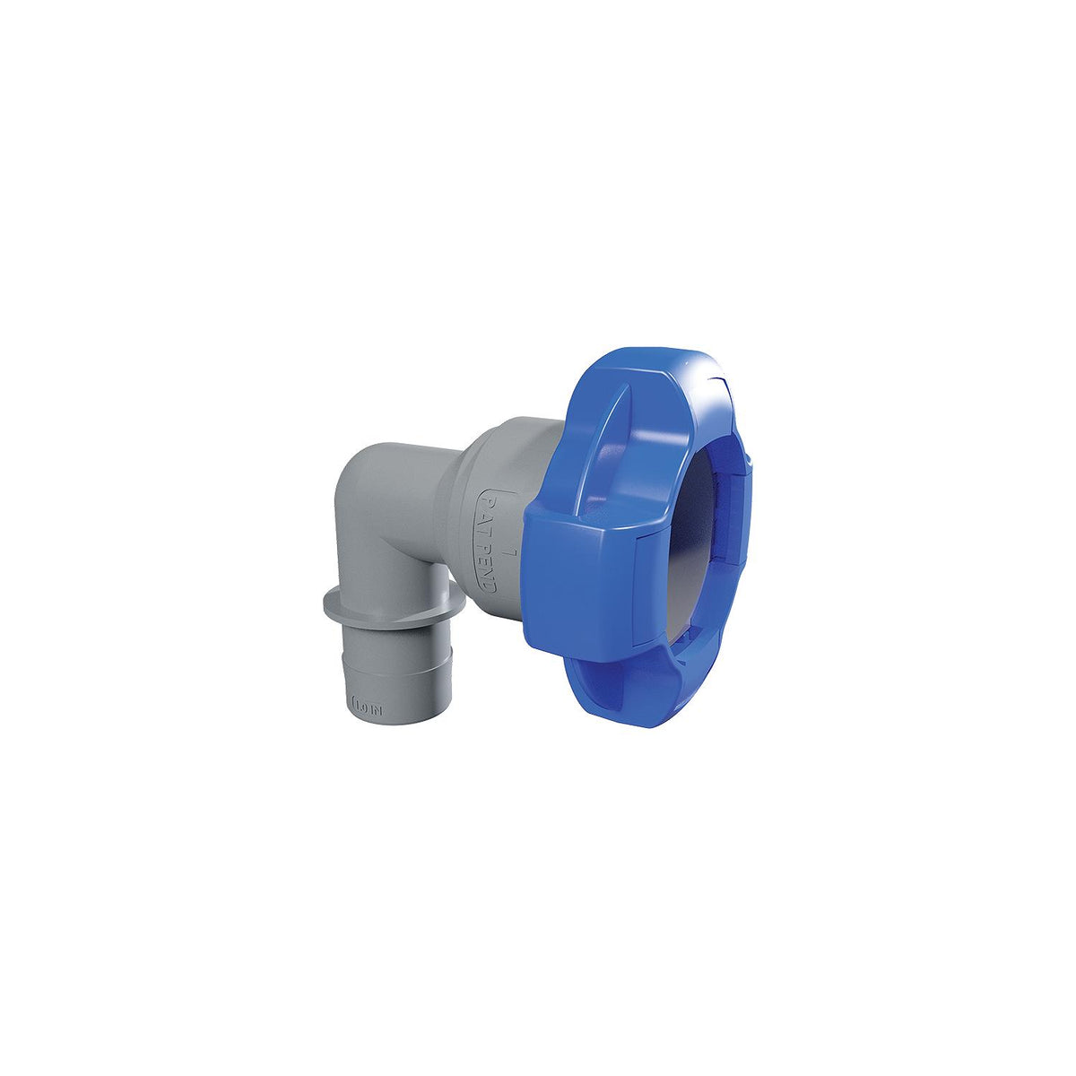 Flow-Rite MA293 Qwik-Lok Fitting, 1-1/2", 90  1" Hose Barb