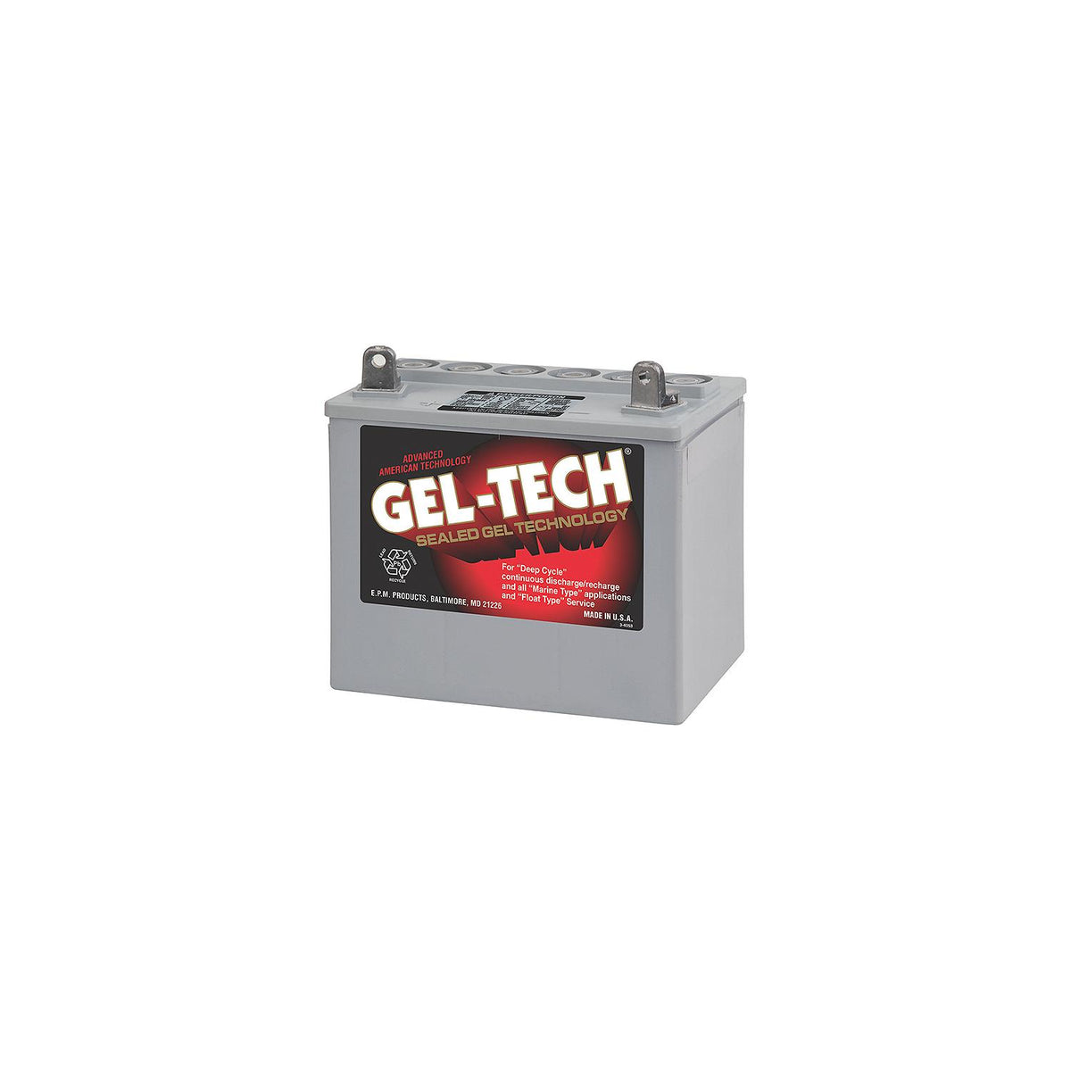 Battery Gel Tech Dryfit 12 Volt