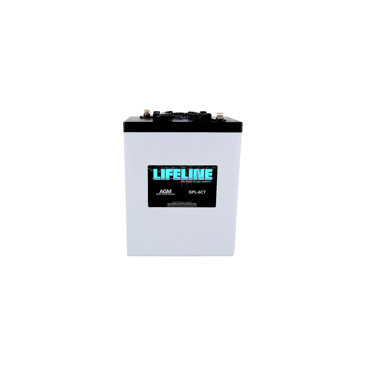 Lifeline LLGPL6CT AGM Battery, 6 Volt