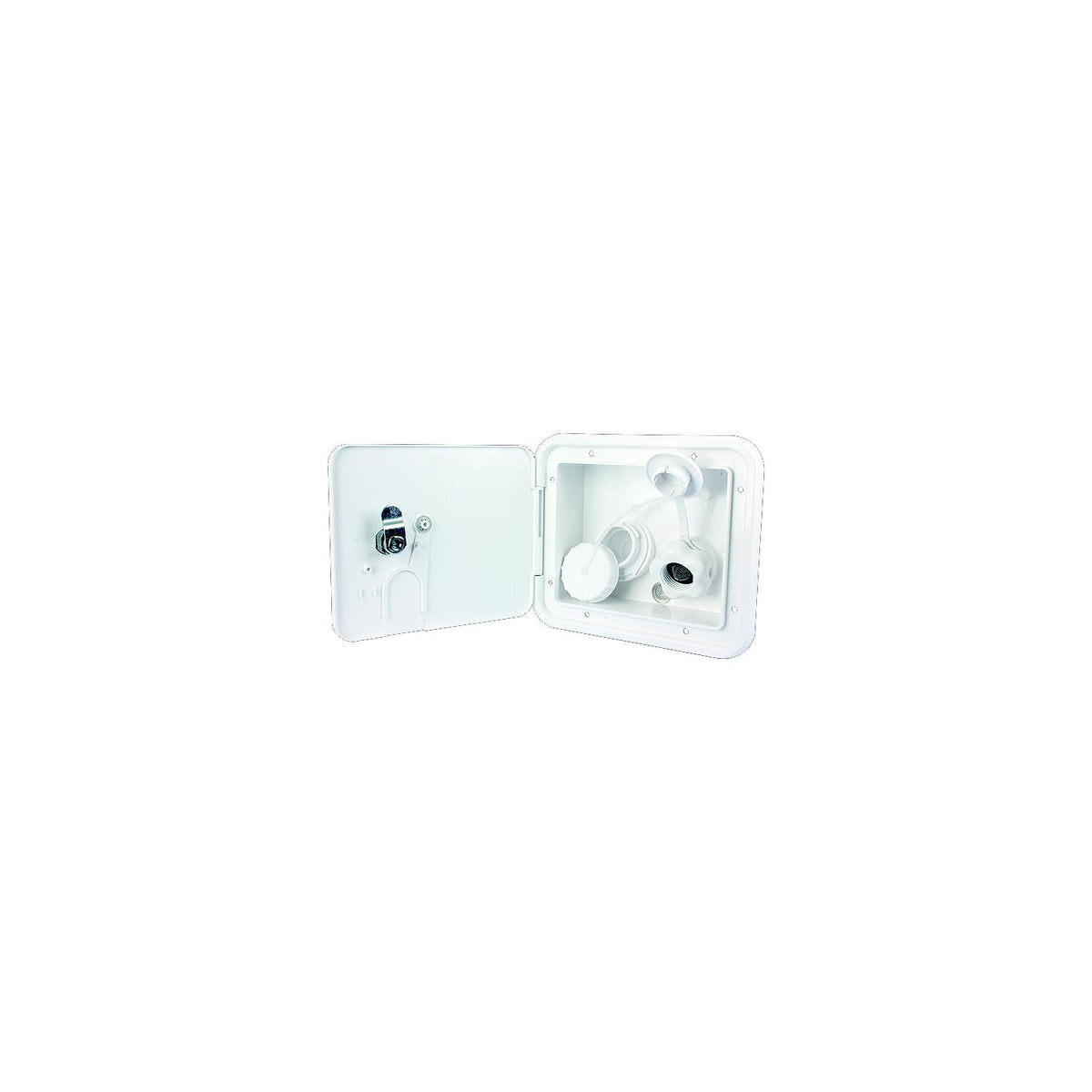865-94254 City/Gravity Water Center w/Plastic Check Valve, Polar White