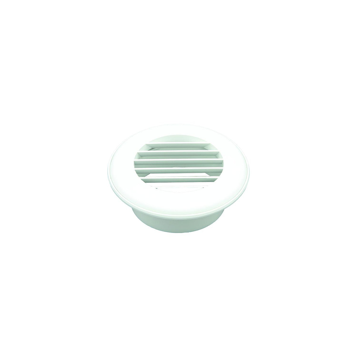 865-94264 Thermovent Ducted Vent, 4" w/o Damper, Polar White