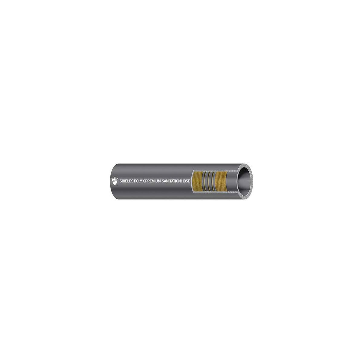 Shields Marine Poly X Sanitation Polyurethane Flexible Hose