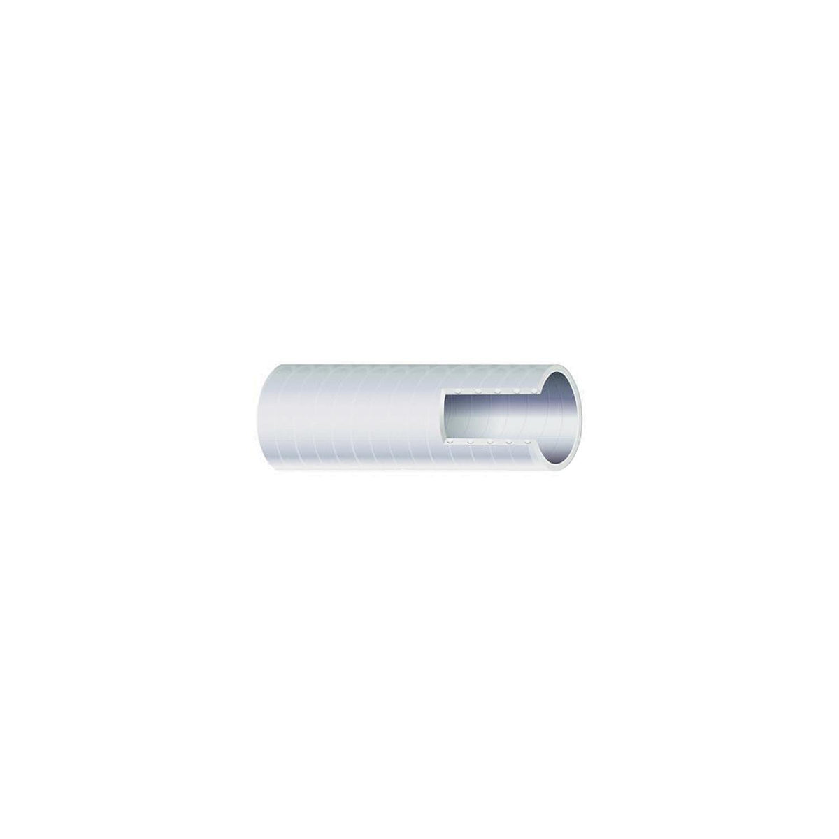 Shields Marine PVC Sanitation Series 144 Flexible Hose | 5" Bend | 1-1/2" ID