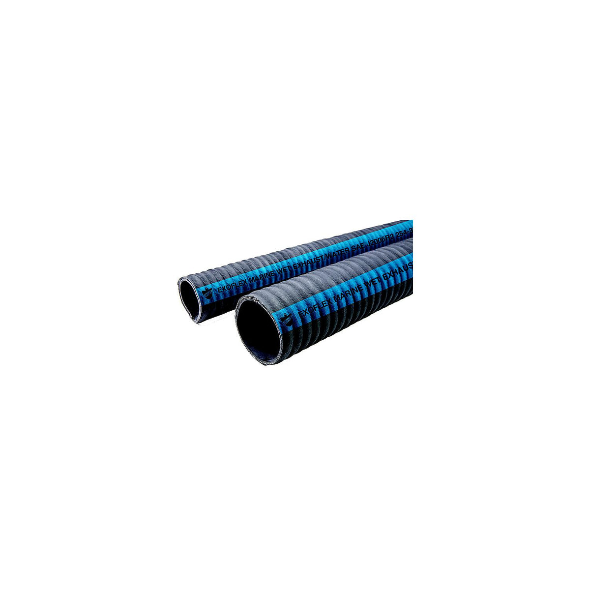 Shields 2543001 Exoflex Water/Exhaust Hose, 3" x 6-1/4'