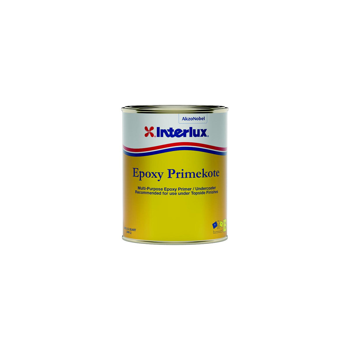 Interlux 404/14Q Epoxy Primekote, White, Qt., 6/case
