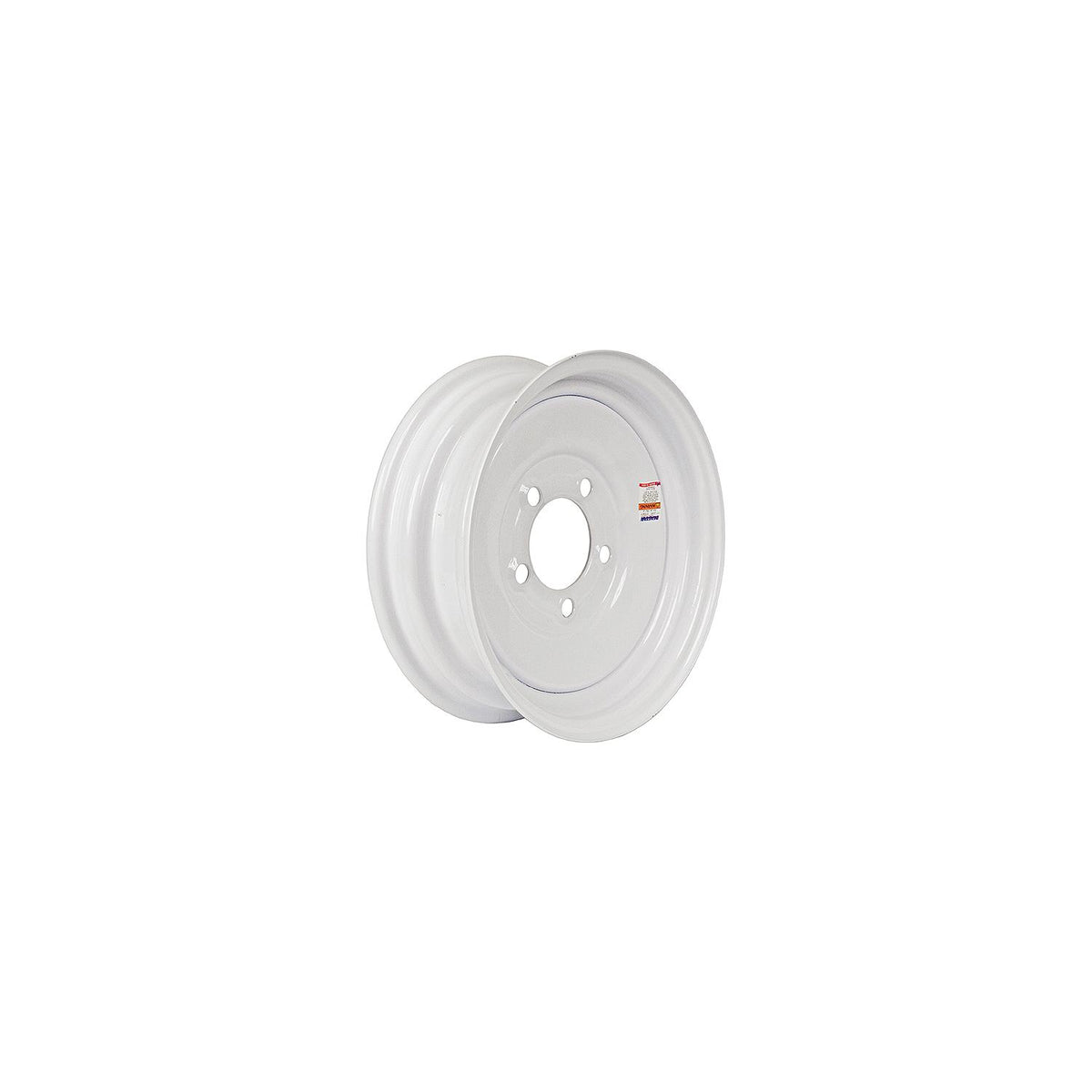 Loadstar Solid Center Steel Wheel (Rim), White