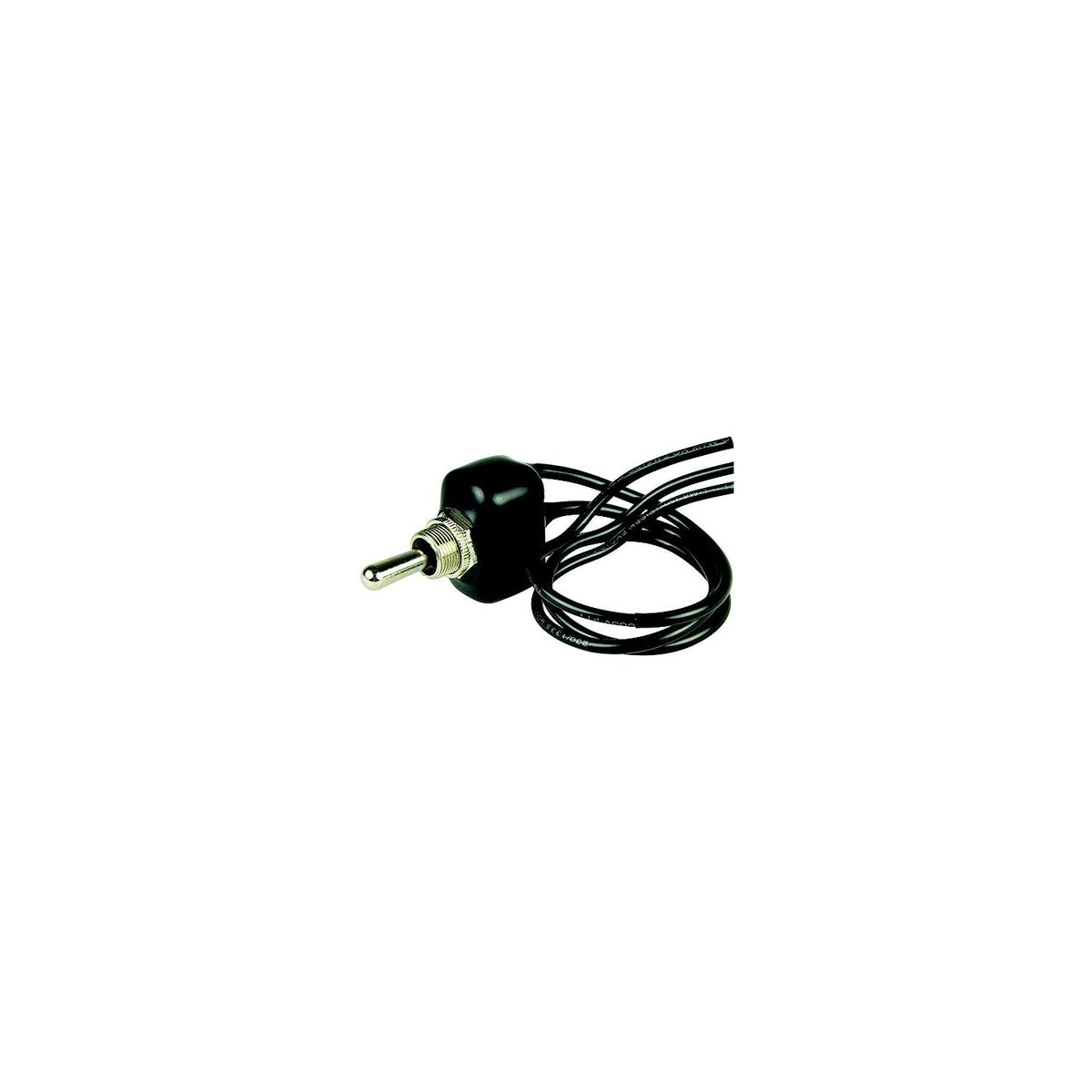 BEP 1002005 Sealed Dipped Toggle Switch, (On) Off (On), SPDT, 8" Wire Leads