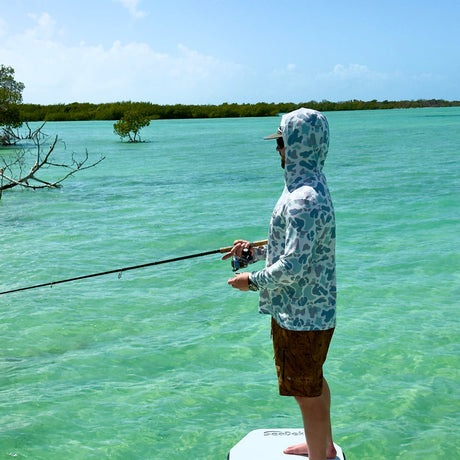 Qualified Captain Camo Saltwater Hoodie