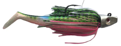 Al Gags 6" Skirted Whip-it Fish Rigged
