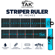 Tak Waterman Striper Ruler