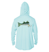 Tak Waterman Mass Striper Solar Sea Blue Hoodie